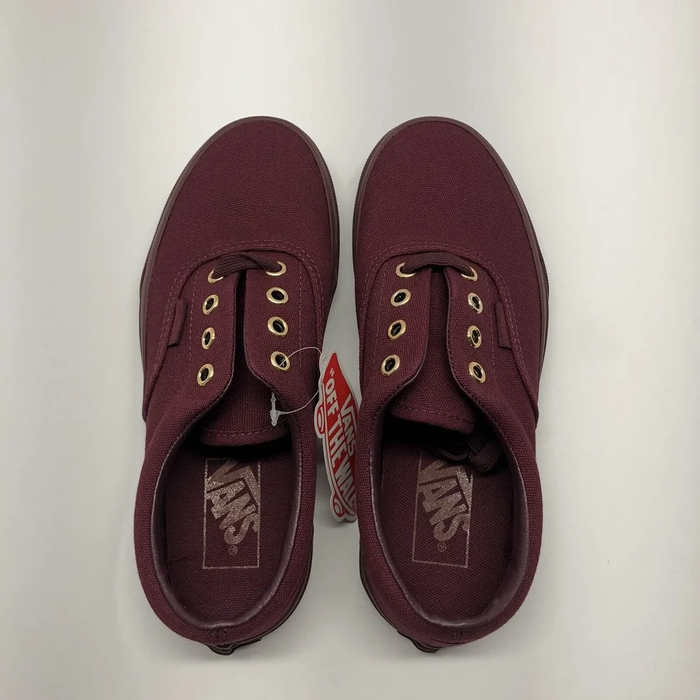 VANS ERA Burgundy Port Royale Men's 4/Women's‎ 5.5 Size Sneakers Shoes New
